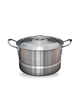 Aluminium-Metal Finish Steamer