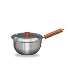 Aluminium-Metal Finish Apple Sauce Pan